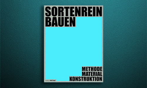 Buchcover Sortenrein Bauen